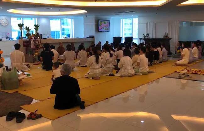 泰国爱宝贝iBaby生殖中心举行2019年中布施祈福仪式