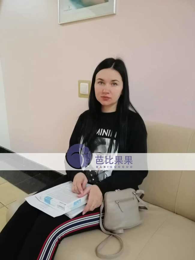 M女士的乌克兰试管助孕怀孕19周做检查