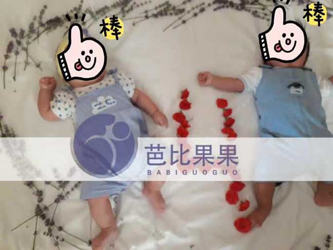 H女士家的乌克兰试管宝宝从出生到现在满4个月啦
