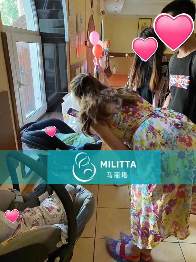 最近很多夫妇都已经到达乌克兰，办理好手续就可以接宝宝回家了