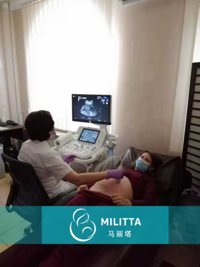 乌克兰代妈26周做产检，胎儿的听力系统已形成