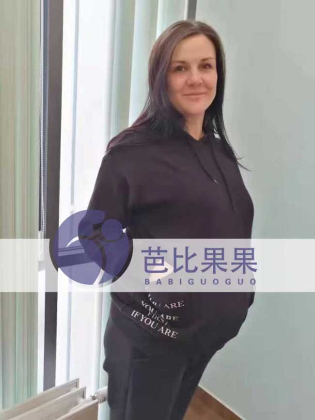 乌克兰试管孕妈做产检