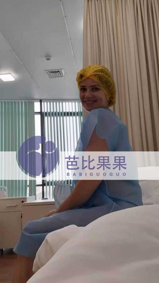 Z女士签订的第二个自卵试管已在丽塔医院完成胚胎移植