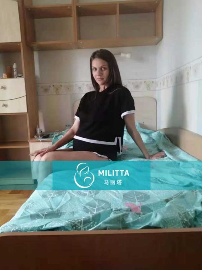 乌克兰马丽塔代理孕母住进公寓