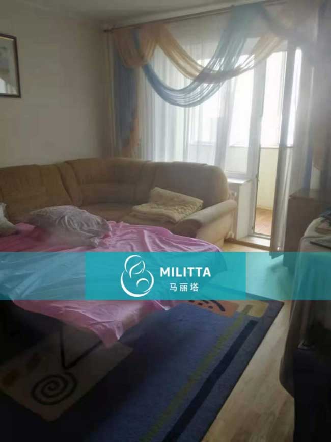 乌克兰马丽塔代理孕母住进公寓