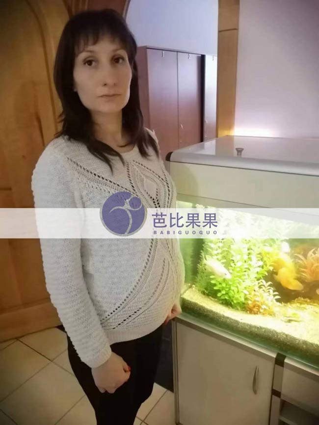 乌克兰试管孕妈做产检