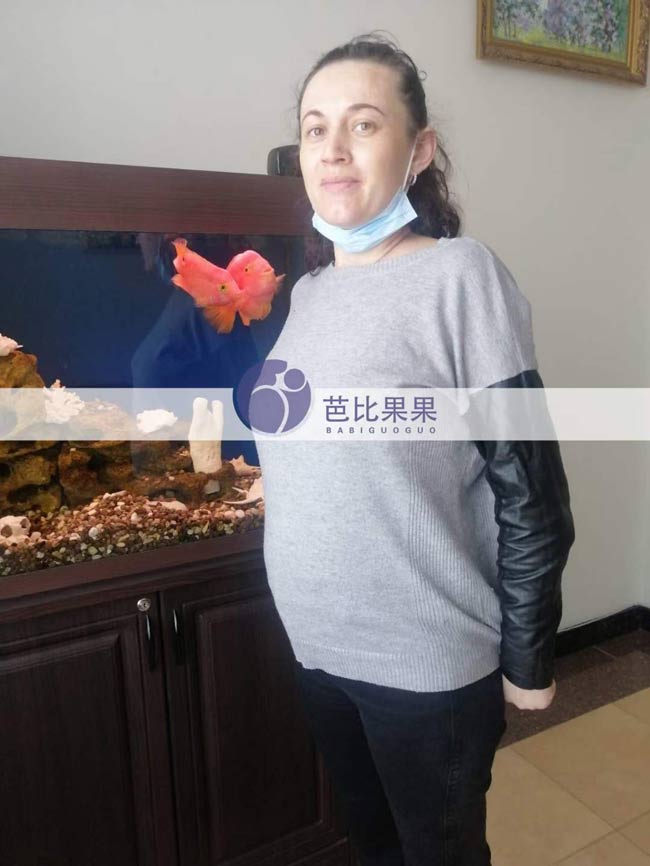 乌克兰试管妈妈做四维彩超