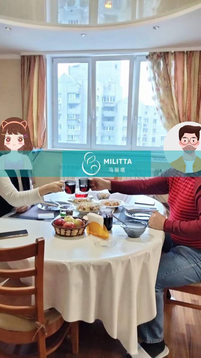 新生儿父母到乌克兰接试管宝宝期间的日常饮食