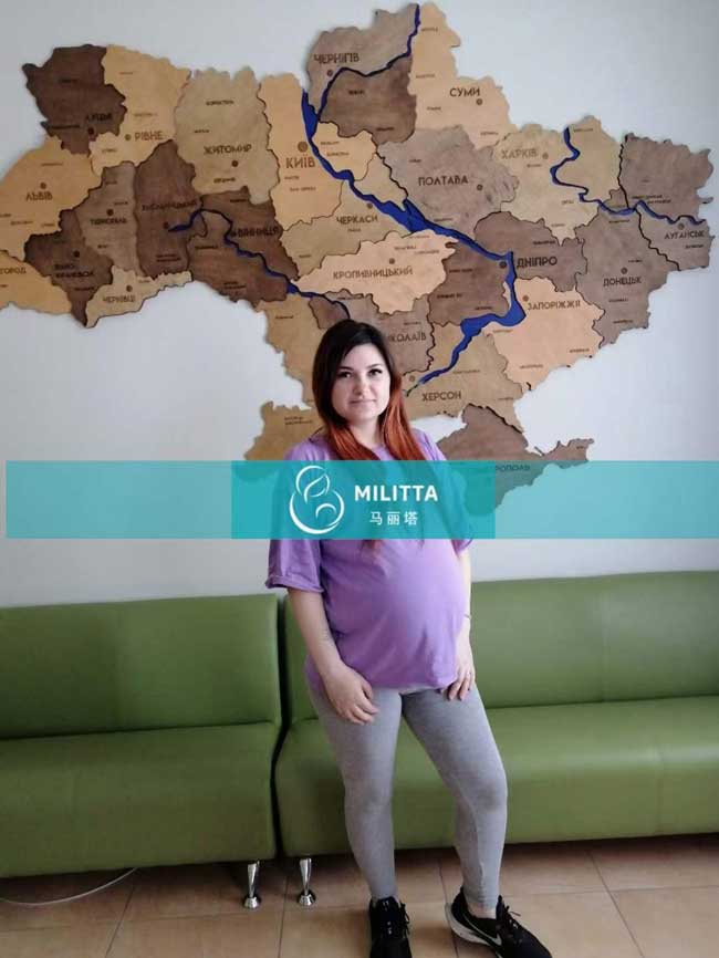 乌克兰试管妈妈准时做四维彩超检查，大排畸顺利通过