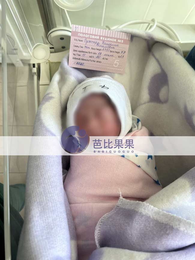 温州W女士夫妻在乌克兰试管助孕的龙凤胎宝宝平安出生
