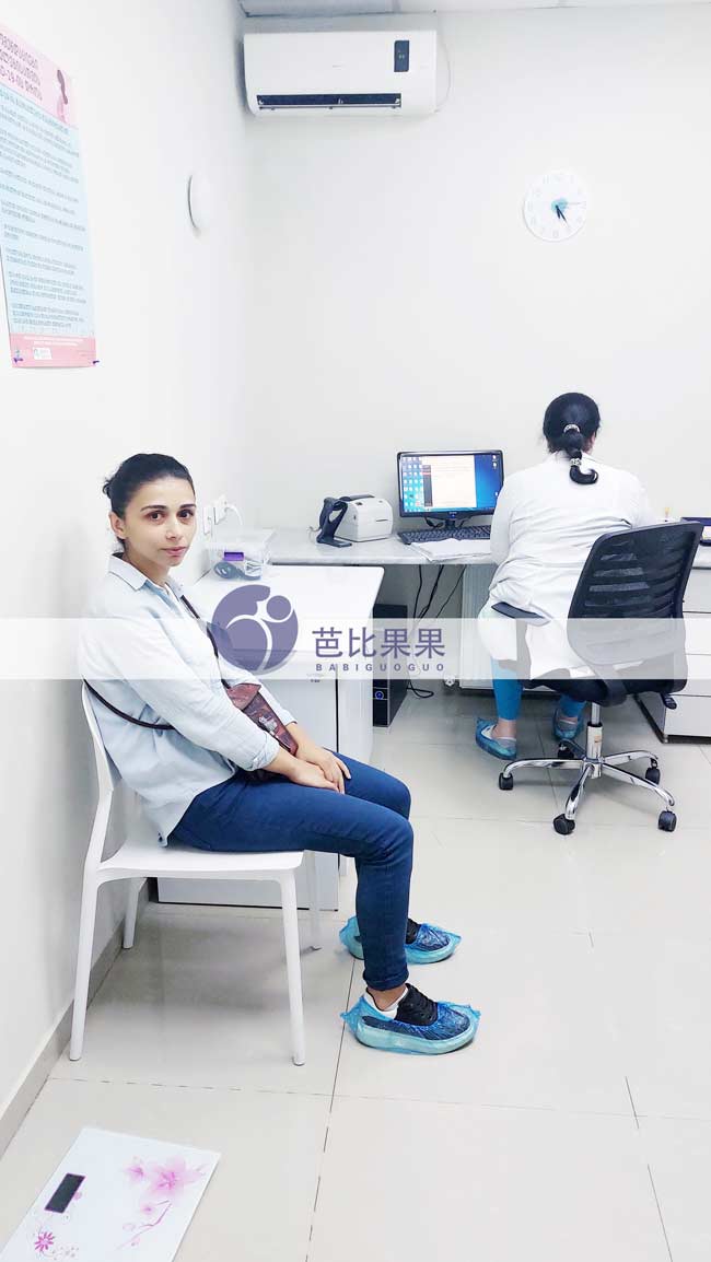 Y女士的格鲁吉亚试管妈妈来佐丹尼亚医院做移植前体检