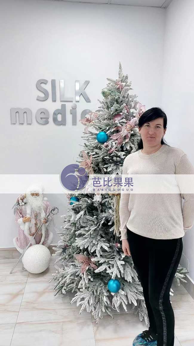 在格鲁吉亚试管助孕D夫妻的乌克兰试管妈妈顺利移植
