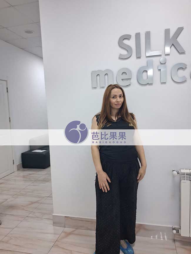 姚先生夫妇到格鲁吉亚匹配的壮实试管妈妈来医院做B超