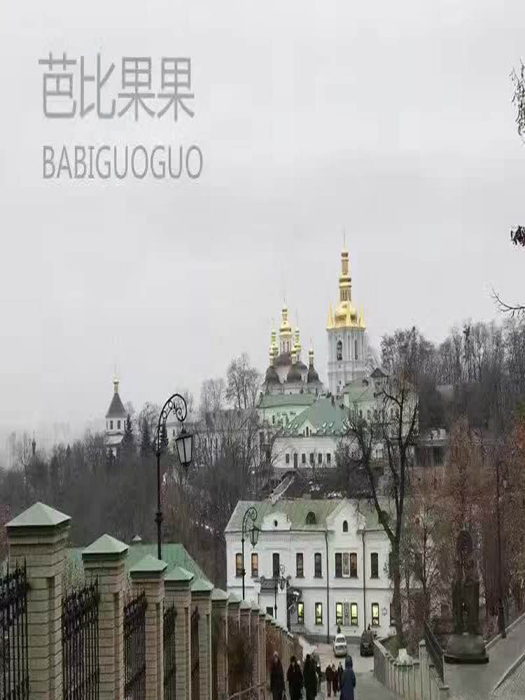 　基辅冬天街景和美美的芭蕾照片 