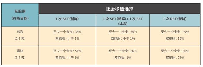 试管婴儿胚胎移植方案