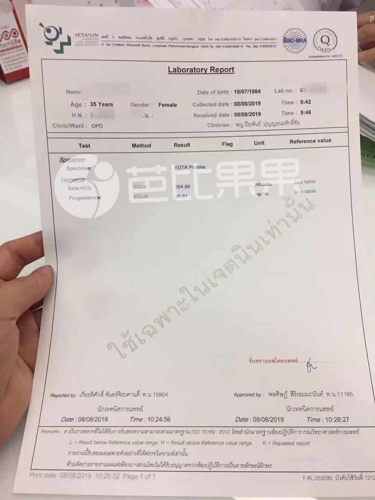 泰国杰特宁piyaphan女医生试管