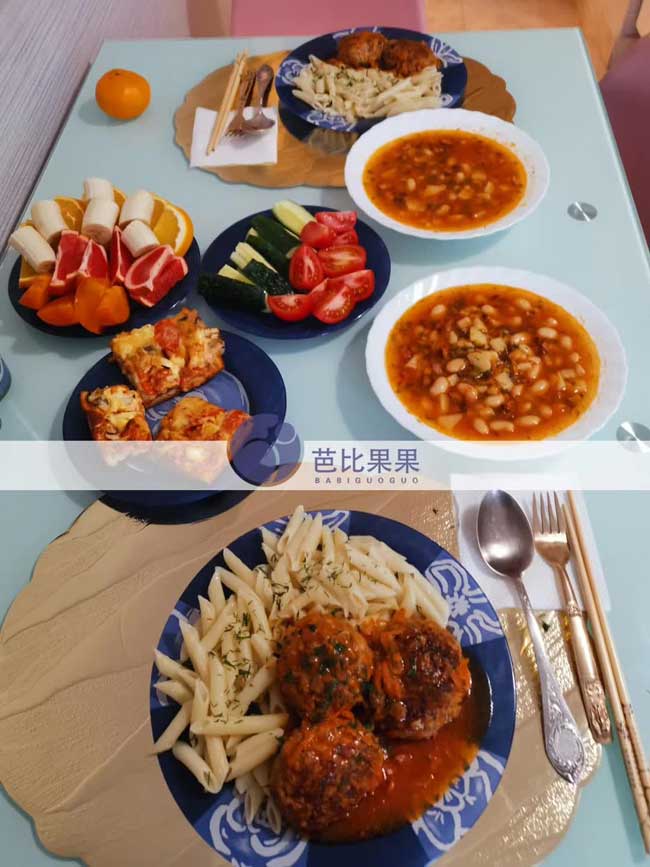 乌克兰马丽塔保姆阿姨做的饭菜