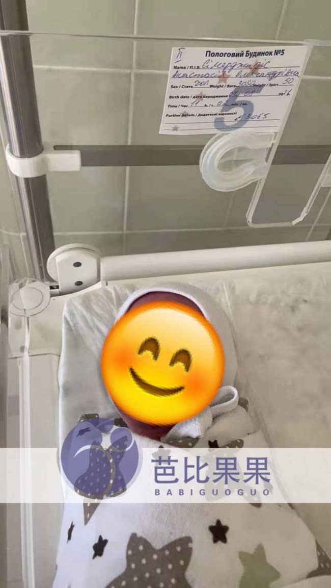 乌克兰试管男双胞胎出生