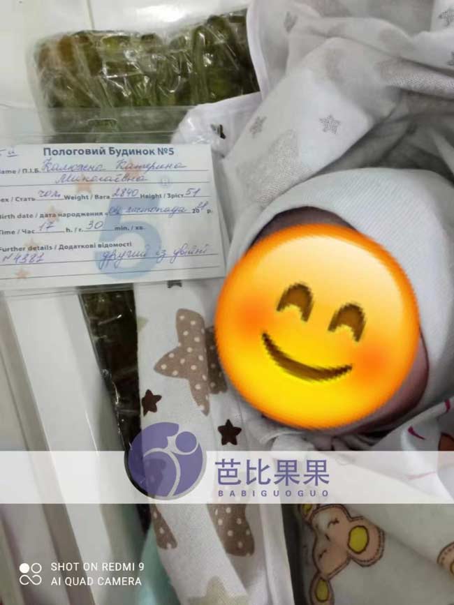 乌克兰试管双胞胎男宝出生