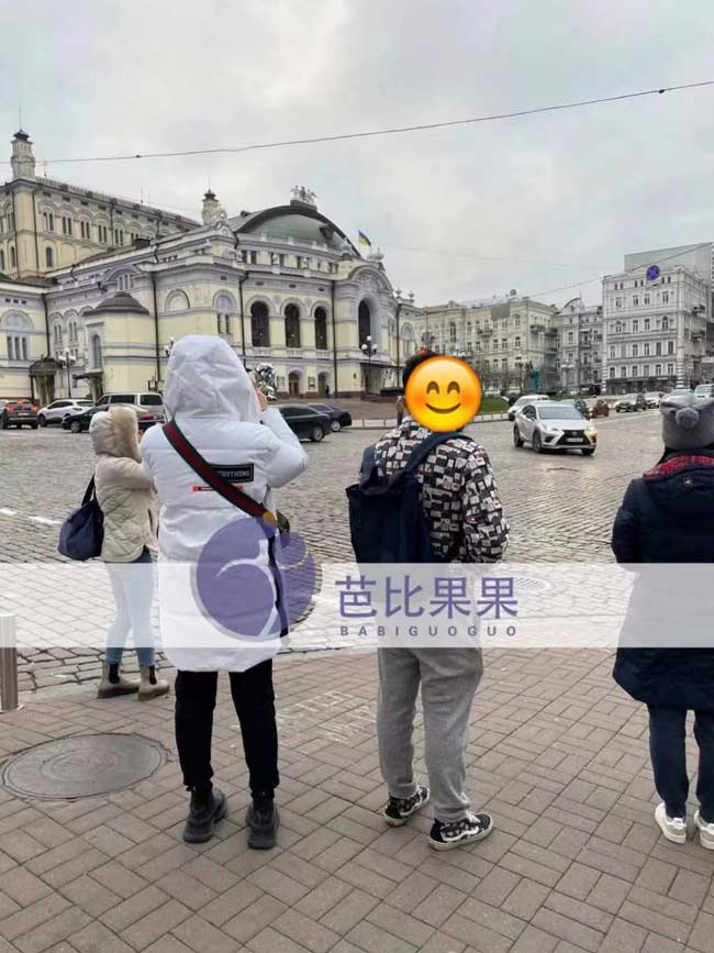 乌克兰试管期间到景点观光
