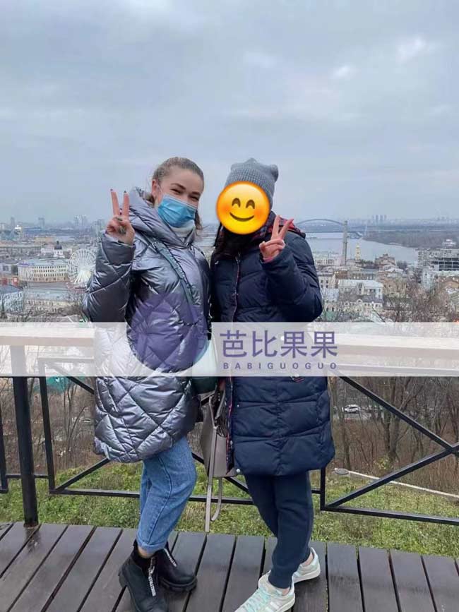 乌克兰试管期间到景点观光