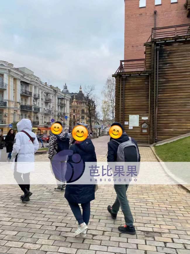 乌克兰试管期间到景点观光
