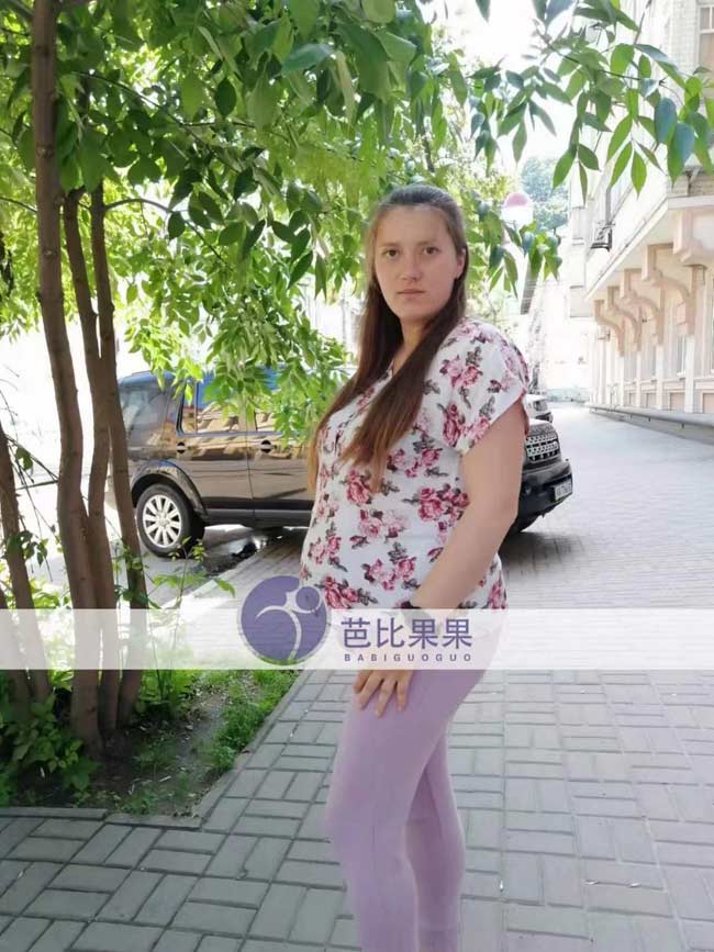 乌克兰试管妈妈B超