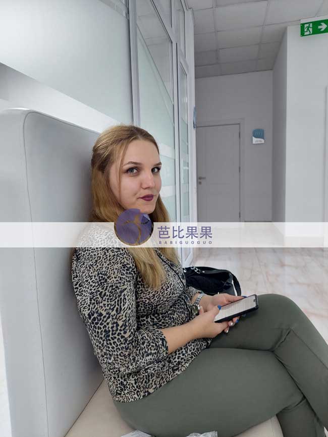 M女士家的格鲁吉亚试管妈妈来做首次B超产检