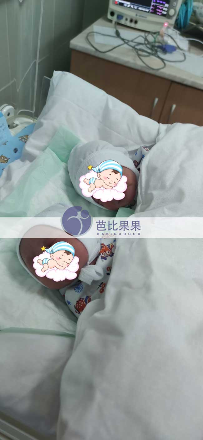 乌克兰试管龙凤胎出生