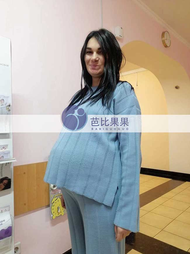 乌克兰试管妈妈做常规产检
