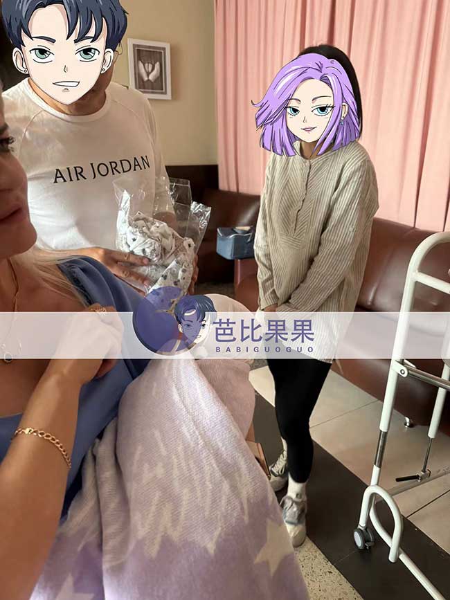 L先生夫妻6月27日到达乌克兰基辅，刚好赶上接试管宝宝出院