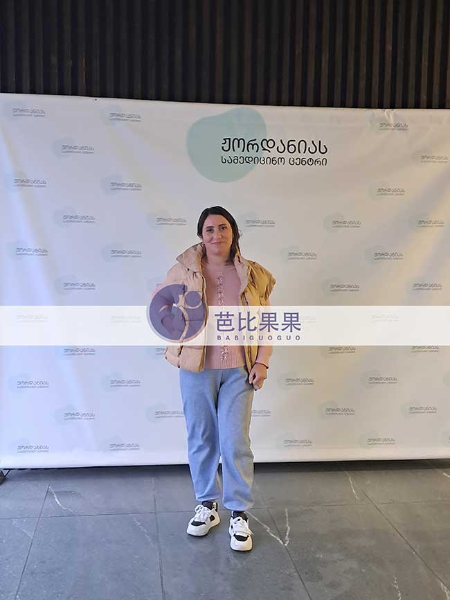 试管妈妈首次B超