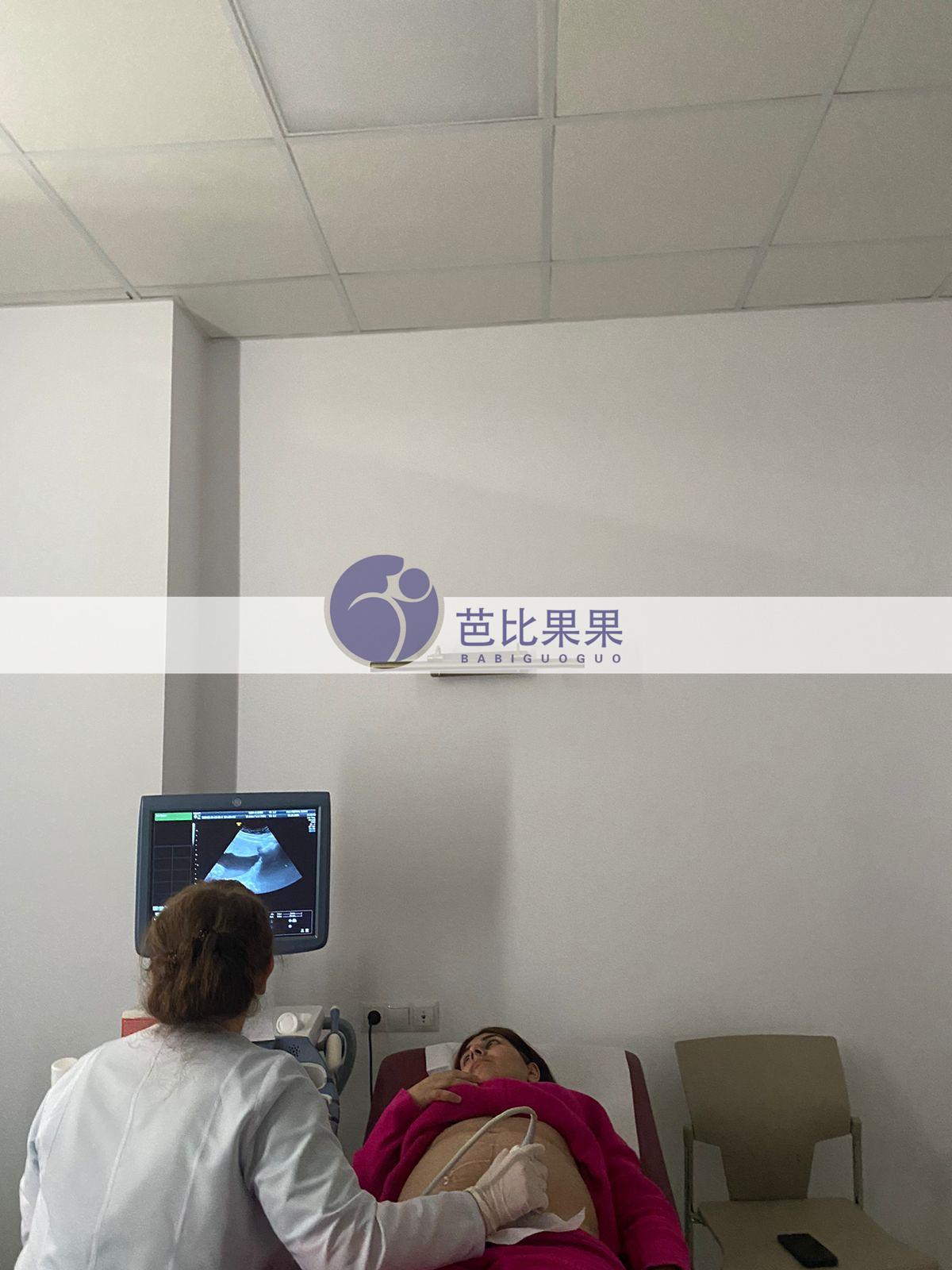 试管妈妈做B超