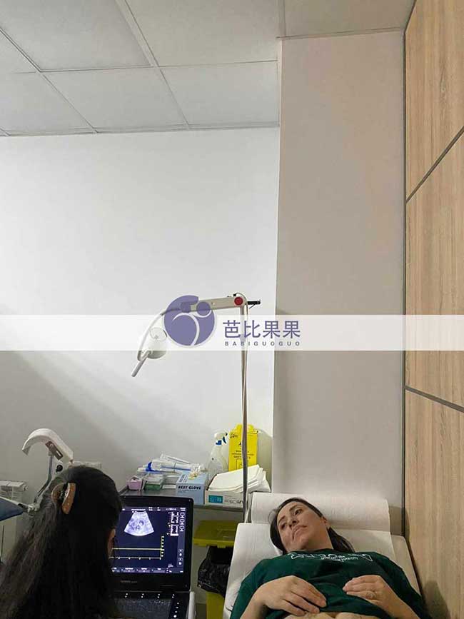 试管妈妈二次B超