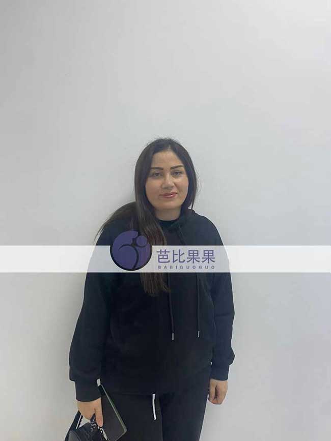 格鲁吉亚D先生选择的乌克兰试管妈妈做孕12周B超