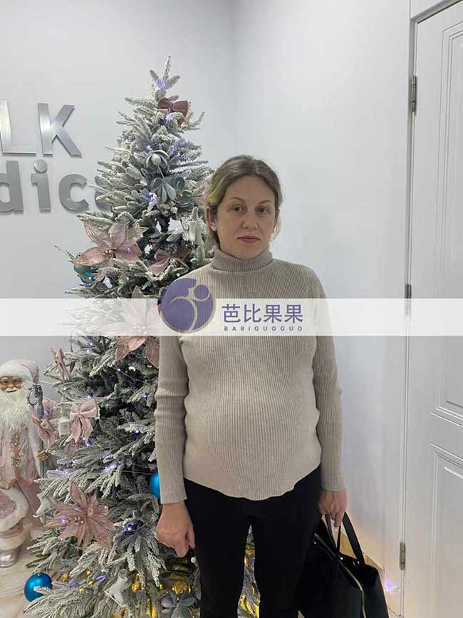 试管妈妈做B超