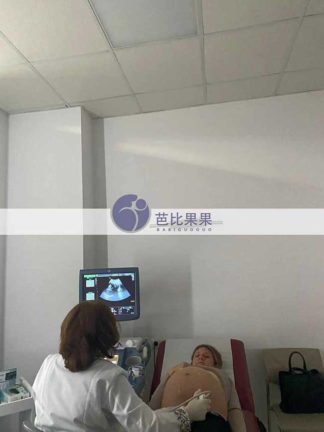 试管妈妈做B超