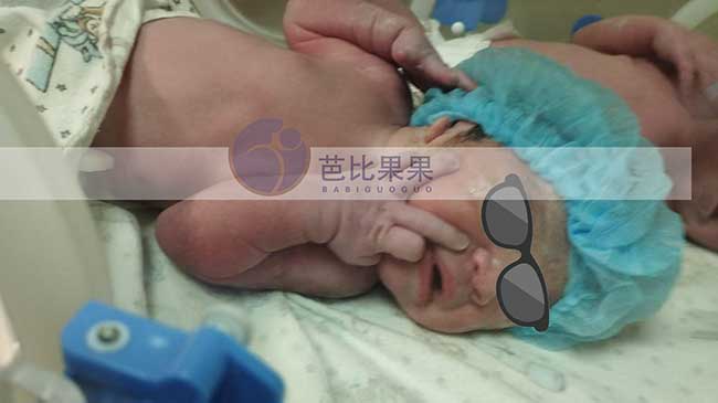 试管妈妈生下龙凤胎