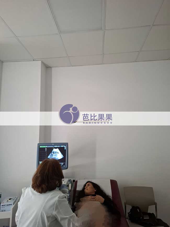 试管妈妈B超检查