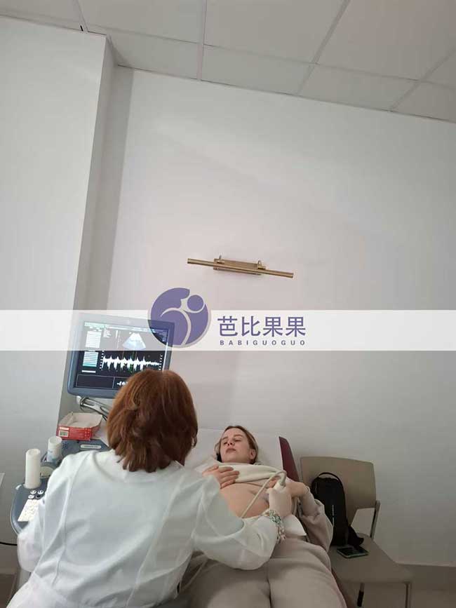 试管妈妈B超检查