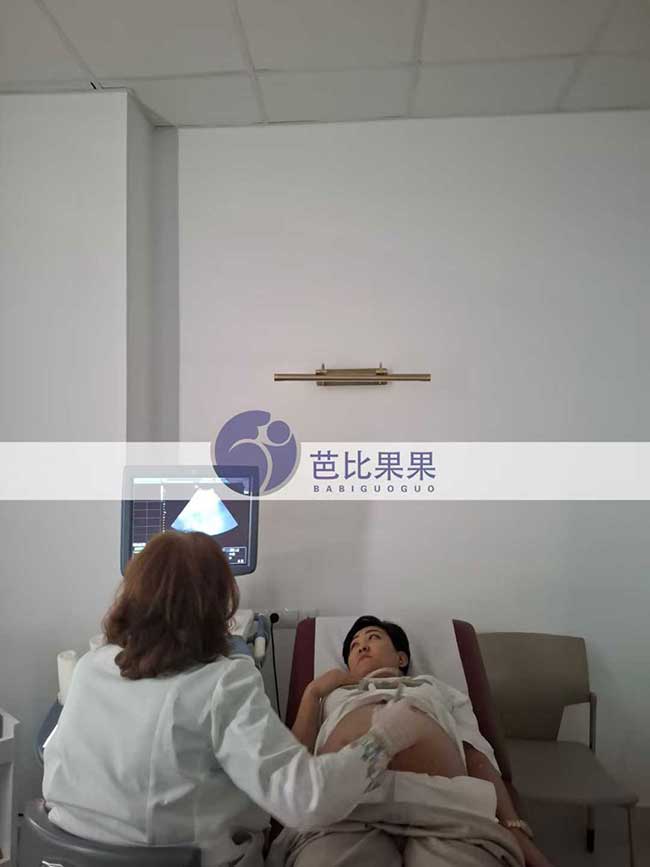 试管妈妈B超检查