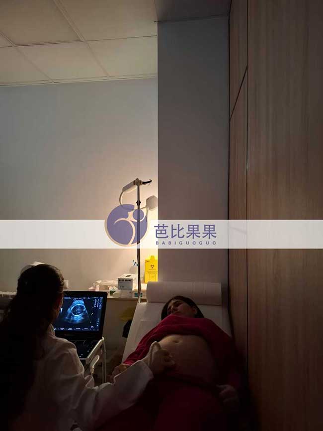 试管妈妈B超检查