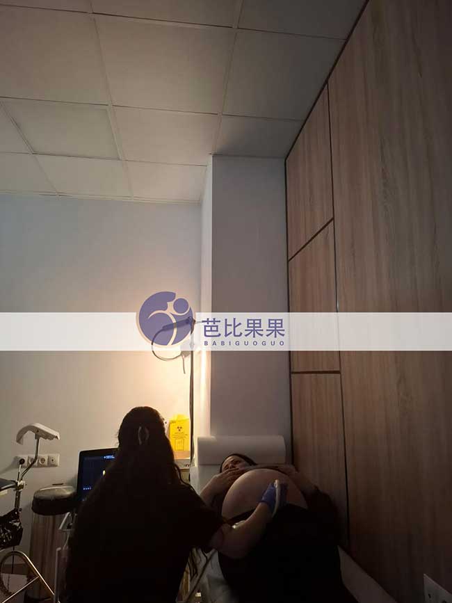 试管妈妈B超检查