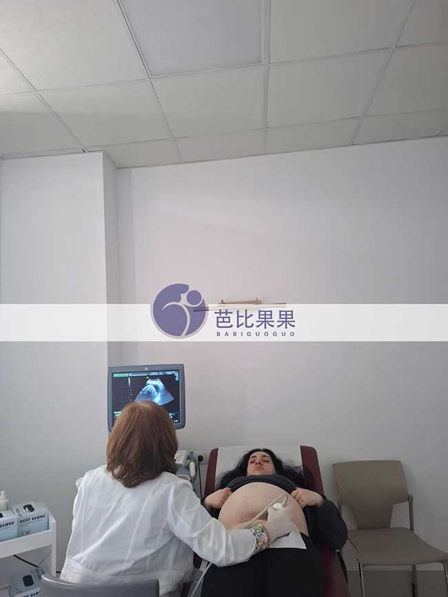 试管妈妈B超检查