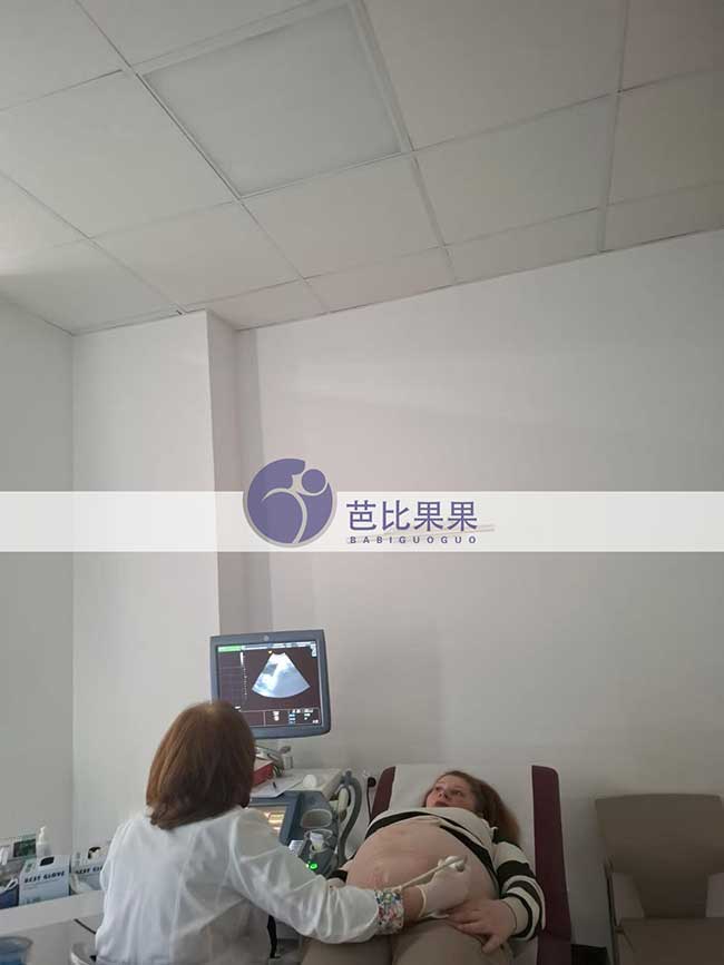 试管妈妈B超检查