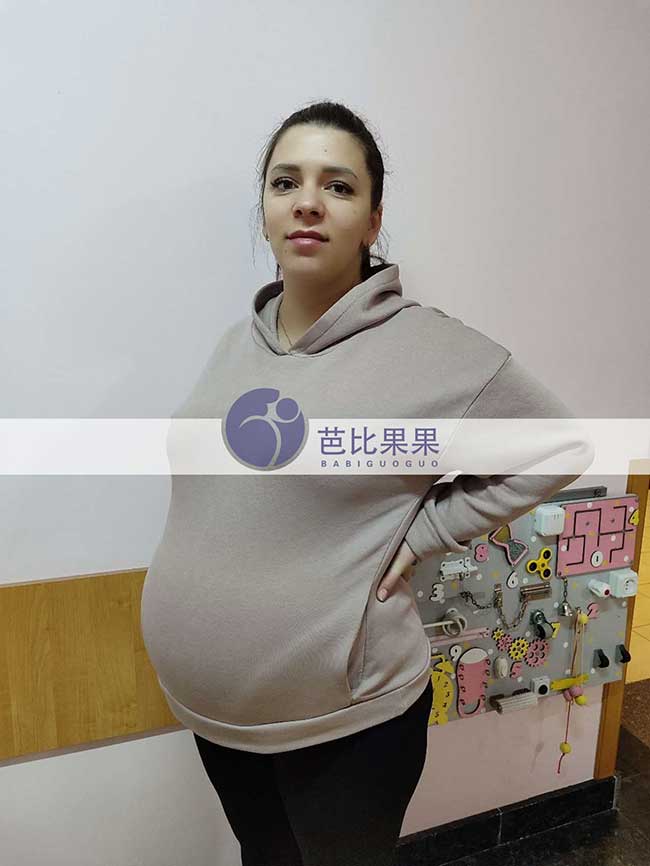 双胞胎试管妈妈B超检查