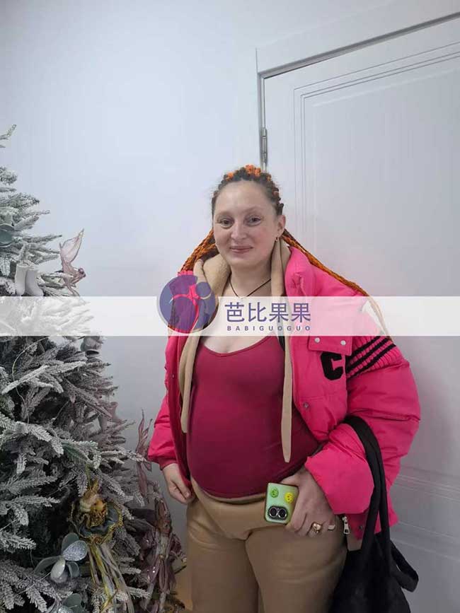 格鲁吉亚试管妈妈做B超