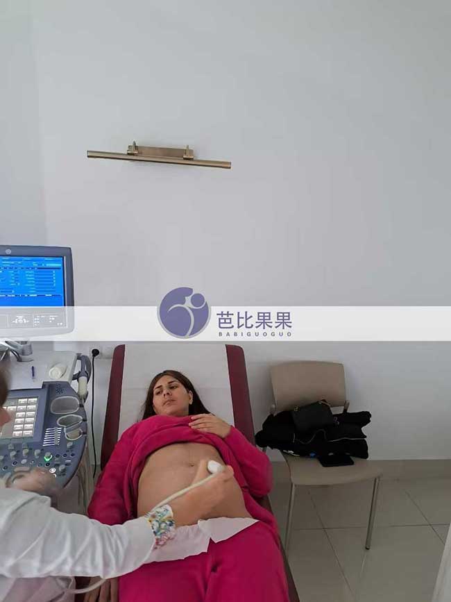 试管妈妈做孕35周B超