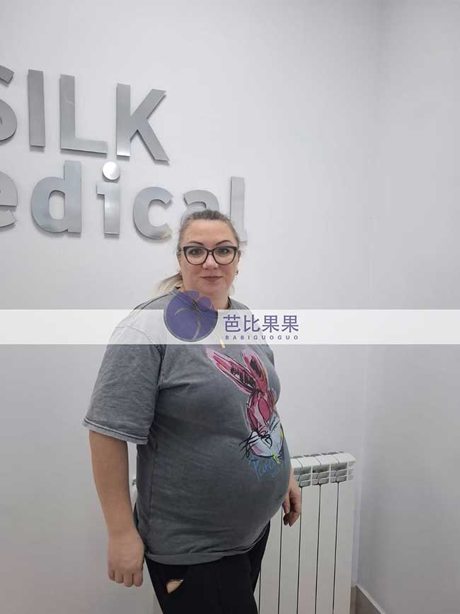 试管妈妈做B超