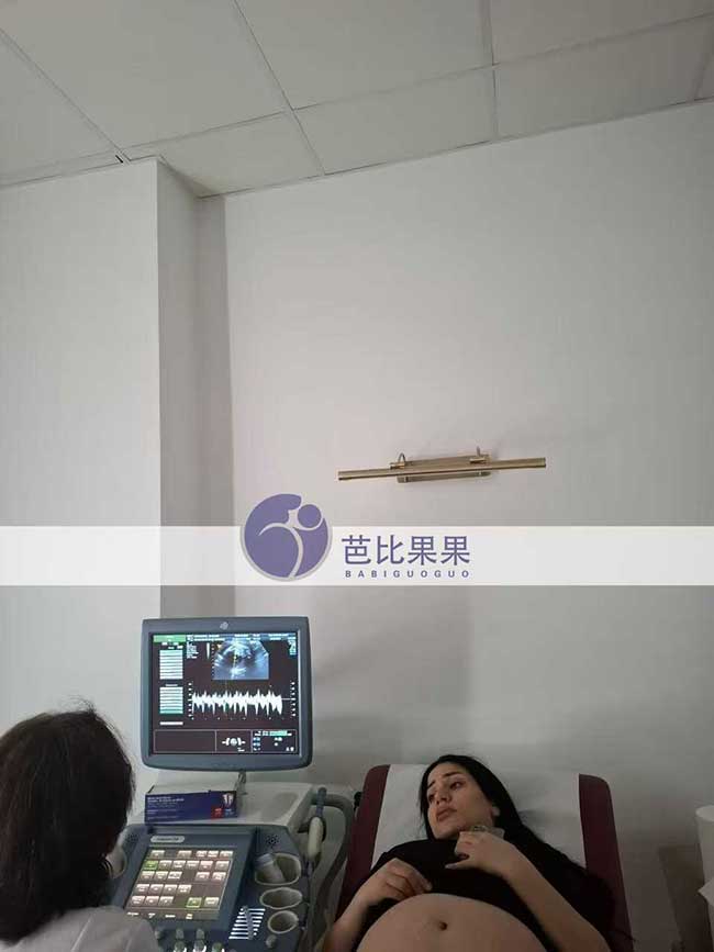 试管妈妈做B超